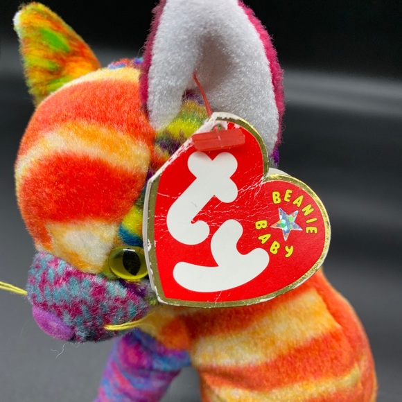Ty Beanie Baby cat Kaleidoscope - Picture 2 of 5